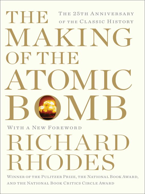 Couverture de Making of the Atomic Bomb